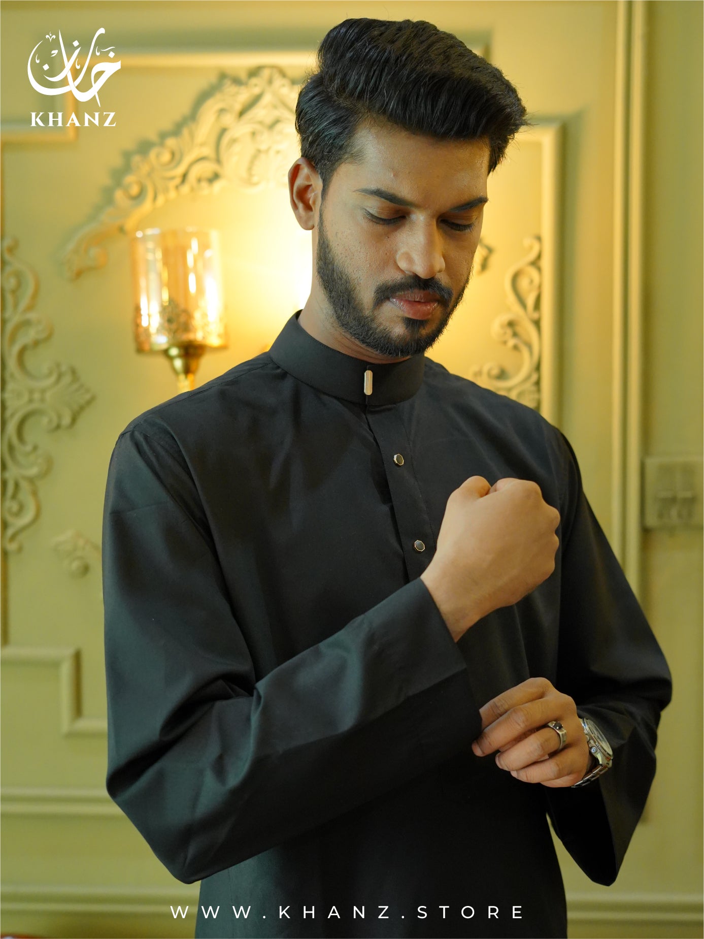 PREMIUM BLACK SAUDI THOBE