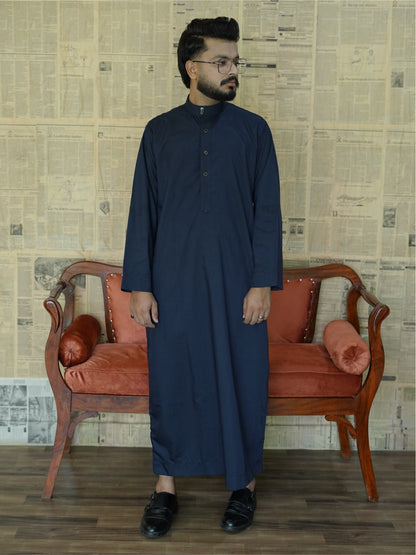 NAVY BLUE PREMIUM SAUDI THOBE