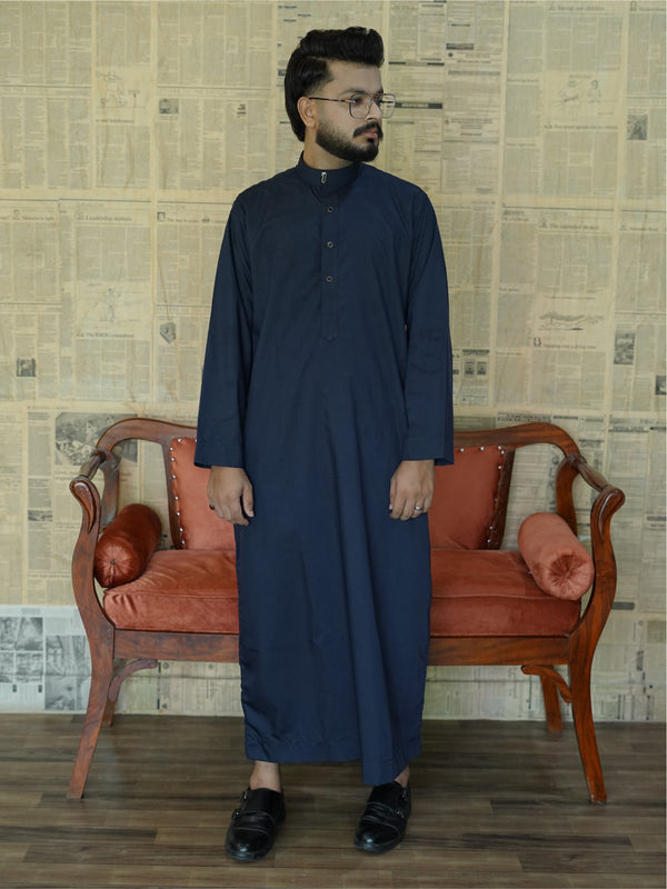 NAVY BLUE PREMIUM SAUDI THOBE