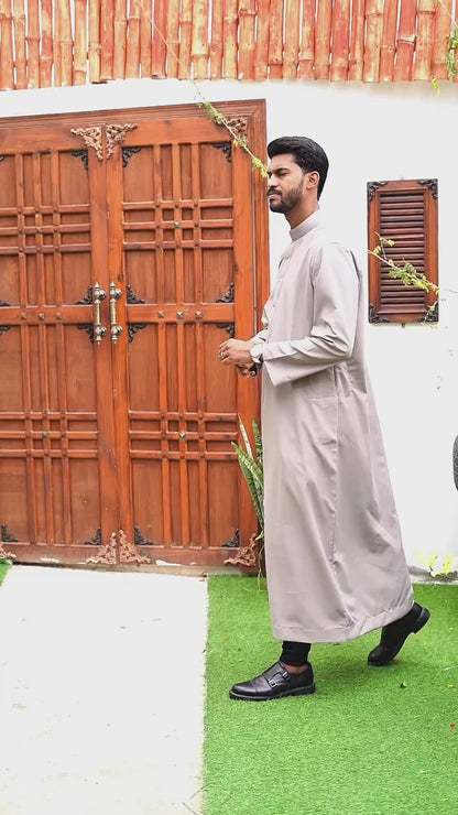 SMOKE FAWN PREMIUM SAUDI THOBE